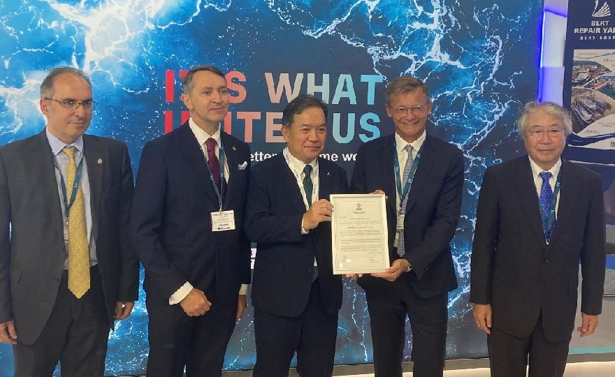 Mitsubishi Shipbuilding receives an Approval in Principle for LCO2 Spherical Cargo Tank System